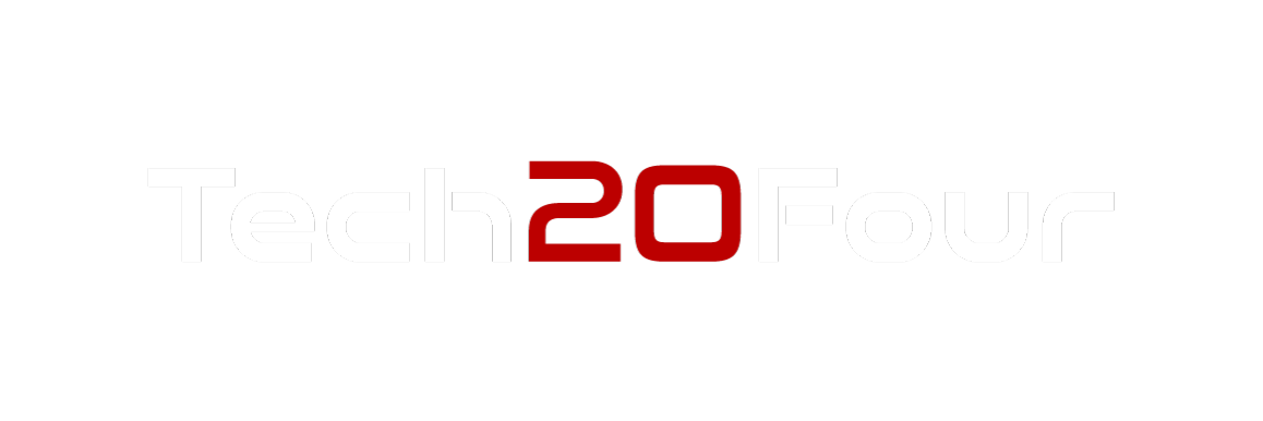 tech20four logo white